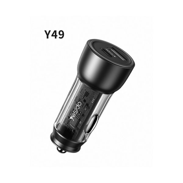 شارژر فندکی خودرو یسیدو مدل Y49