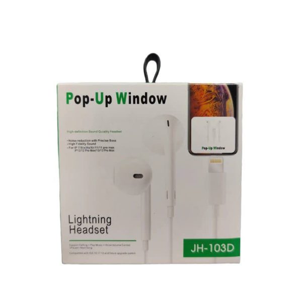 هندزفری آیفون مدل JH-103D
