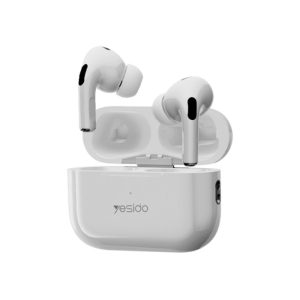 هندزفری بلوتوثی یسیدو مدل TWS27 تصویر هندزفری یسیدو رنگ سفید