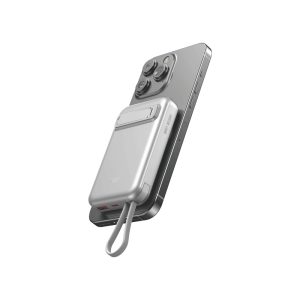پاوربانک 10 هزارمیلی آمپر ساعت گرین لاین مدلDXB MAGSAFE