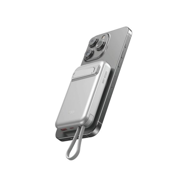 پاوربانک 10 هزارمیلی آمپر ساعت گرین لاین مدلDXB MAGSAFE