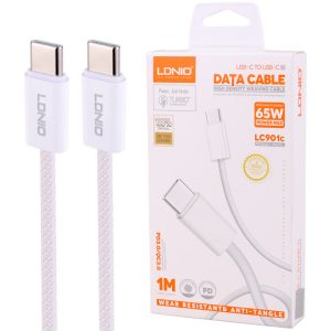 تصویر کابل دوسر تایپ سی LDINO مدل LC901c